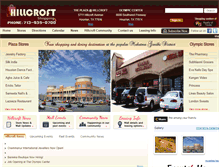 Tablet Screenshot of hillcroftshopping.com